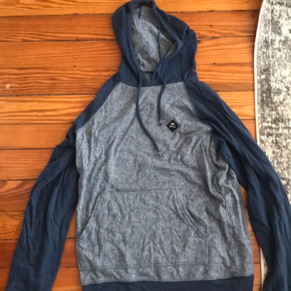 Blue RVCA hoodie